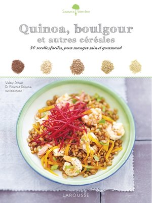 cover image of Quinoa, boulgour et autres céréales